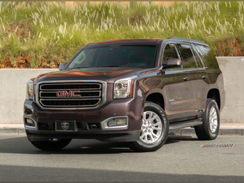 GMC Yukon SLE 2017 Automatic 109,000 Km 8 Cylinder Rear Wheel Drive (RWD) SUV Brown With Warranty