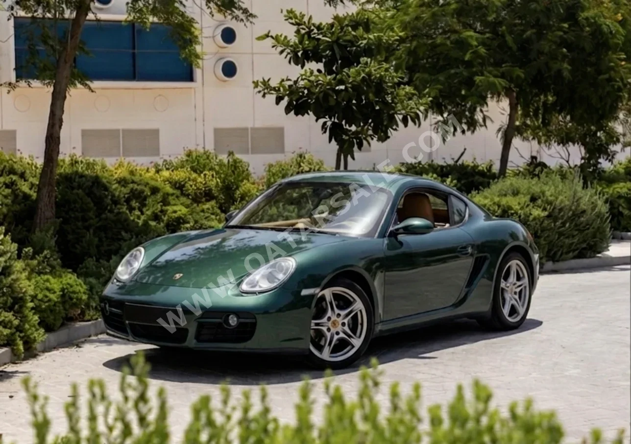 بورش كايمان اس 2009 اوتوماتيك 97,000 كم 6 سلندر دفع كلي مستمر كوبيه \ سبورت أخضر تحت الضمان
