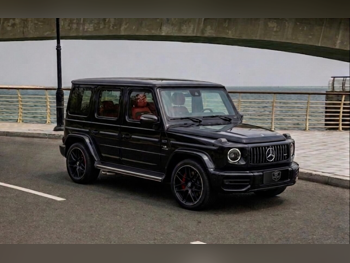 مرسيدس - بنز جي - كلاس 63 نايت باك 2021 اوتوماتيك 63,000 كم 8 سلندر دفع رباعي اس يو في أسود