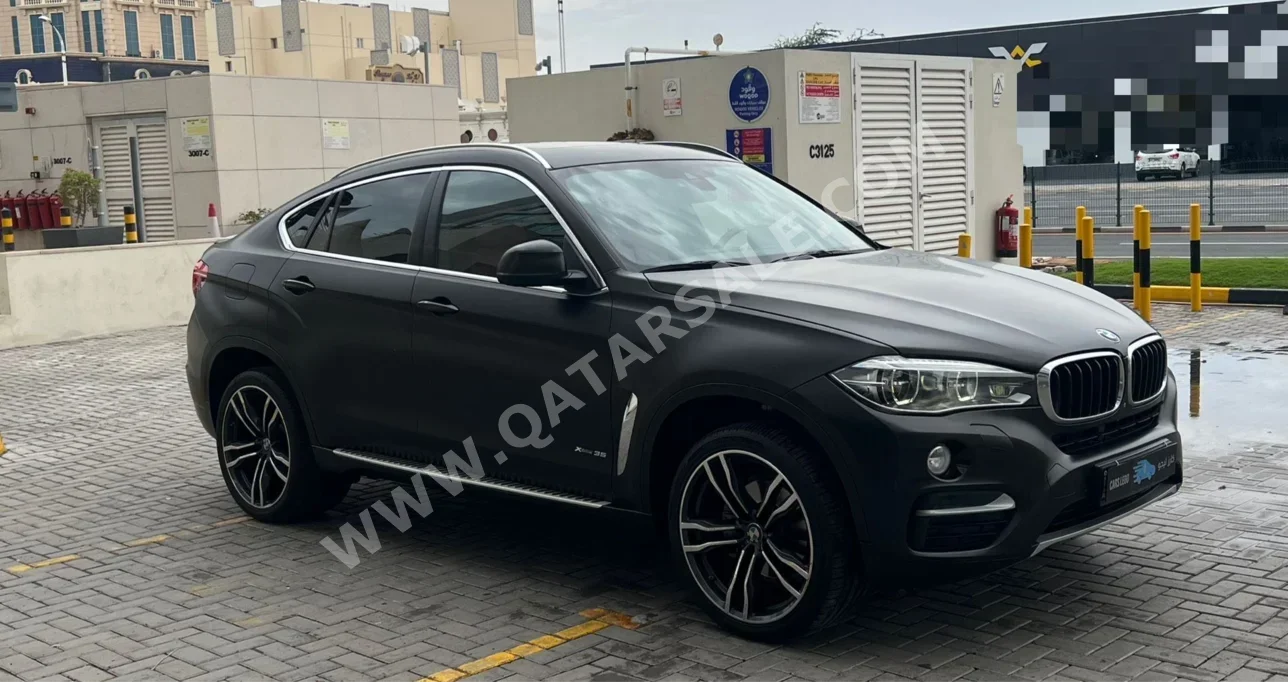 BMW X-Series X6 2016 Automatic 34,000 Km 6 Cylinder Four Wheel Drive (4WD) SUV Black