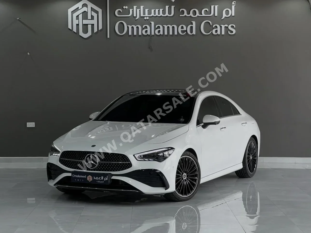 Mercedes-Benz  CLA  200  2025  Automatic  11,000 Km  4 Cylinder  Rear Wheel Drive (RWD)  Sedan  White