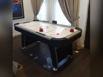 Game Tables - Hockey Table  -Color White