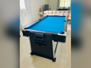 Game Tables - Billiard Table Size Professional  -Color Blue