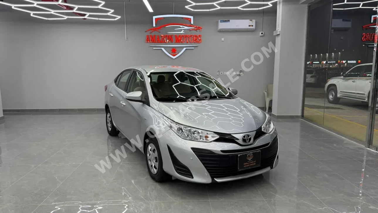 Toyota Yaris 2019 Automatic 92,000 Km 4 Cylinder Front Wheel Drive (FWD) Sedan Silver