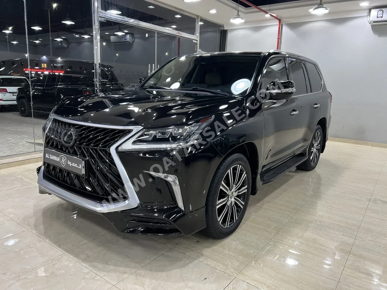 Lexus  LX  570  2018  Automatic  156,000 Km  8 Cylinder  Four Wheel Drive (4WD)  SUV  Black
