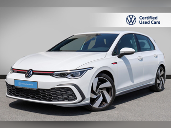 Volkswagen  Golf  GTI  2023  Automatic  54,000 Km  4 Cylinder  Front Wheel Drive (FWD)  Hatchback  White  With Warranty