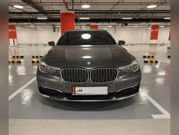 BMW 7-Series 730 Li 2017 Automatic 90,000 Km 4 Cylinder Rear Wheel Drive (RWD) Sedan Gray