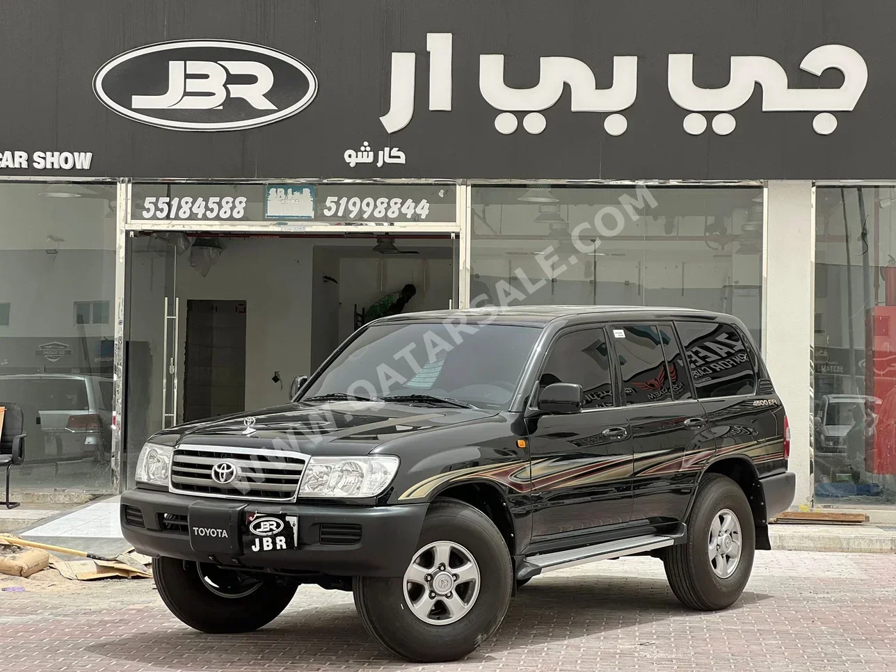 Toyota Land Cruiser GX 2003 Manual 199,000 Km 6 Cylinder Four Wheel Drive (4WD) SUV Black