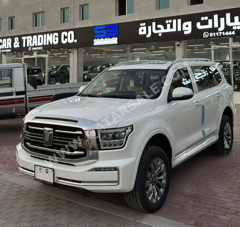 جي دبليو ام  تانك  500  2026  اوتوماتيك  0 كم  6 سلندر  دفع رباعي  اس يو في  أبيض