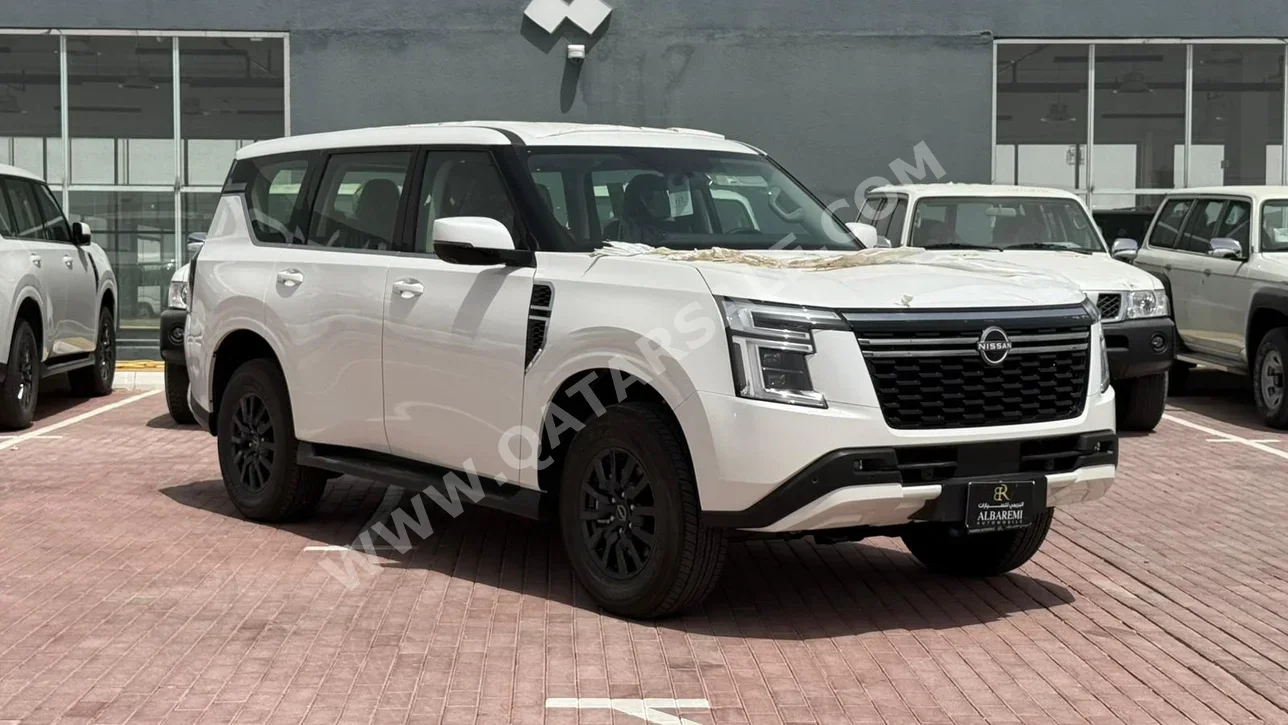 نيسان باترول أكس أي 2026 اوتوماتيك 0 كم 6 سلندر دفع رباعي اس يو في أبيض