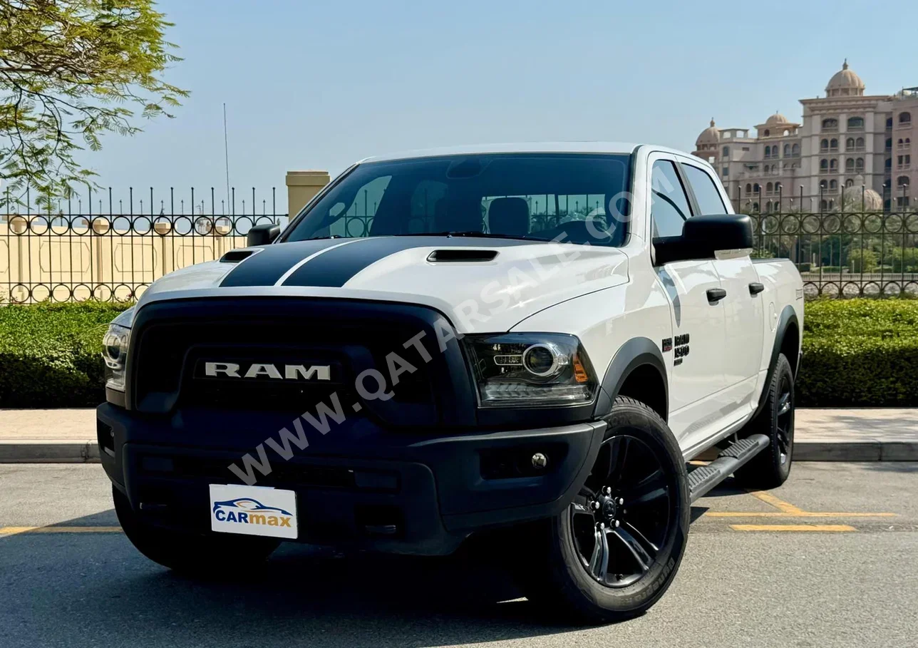 Dodge Ram Warlock 2023 Automatic 28,000 Km 8 Cylinder Four Wheel Drive (4WD) Pick Up White With Warranty