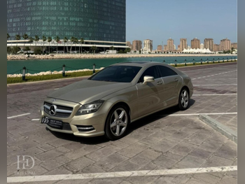 Mercedes-Benz  CLS  350  2013  Automatic  133,000 Km  6 Cylinder  Rear Wheel Drive (RWD)  Sedan  Gold