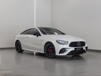 Mercedes-Benz  E-Class  53 AMG  2022  Automatic  24,000 Km  6 Cylinder  Rear Wheel Drive (RWD)  Coupe / Sport  White  With Warranty