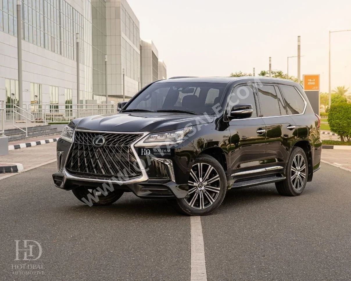 Lexus LX 570 2019 Automatic 139,000 Km 8 Cylinder Four Wheel Drive (4WD) SUV Black Matte