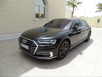 Audi  A8  L 60 TFSI  2019  Automatic  35,900 Km  8 Cylinder  All Wheel Drive (AWD)  Sedan  Black
