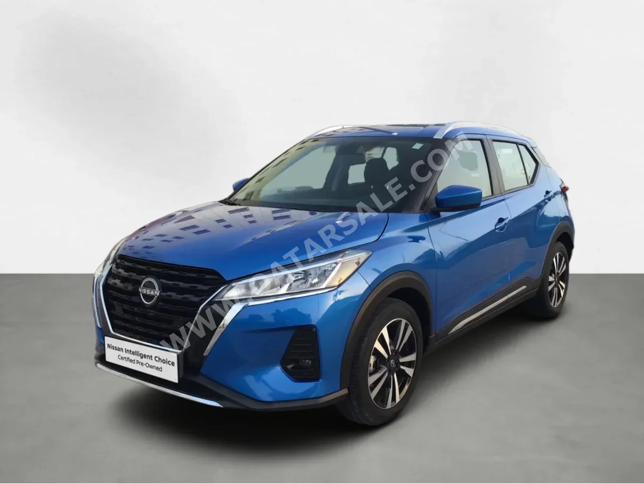Nissan  Kicks  2024  Automatic  2,400 Km  4 Cylinder  Front Wheel Drive (FWD)  SUV  Blue  With Warranty