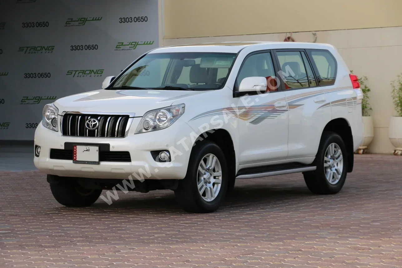 Toyota  Prado  VX  2012  Automatic  105,000 Km  6 Cylinder  Four Wheel Drive (4WD)  SUV  White