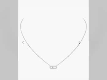 Silver By Item ( Designers ) Necklace With Stone(s)