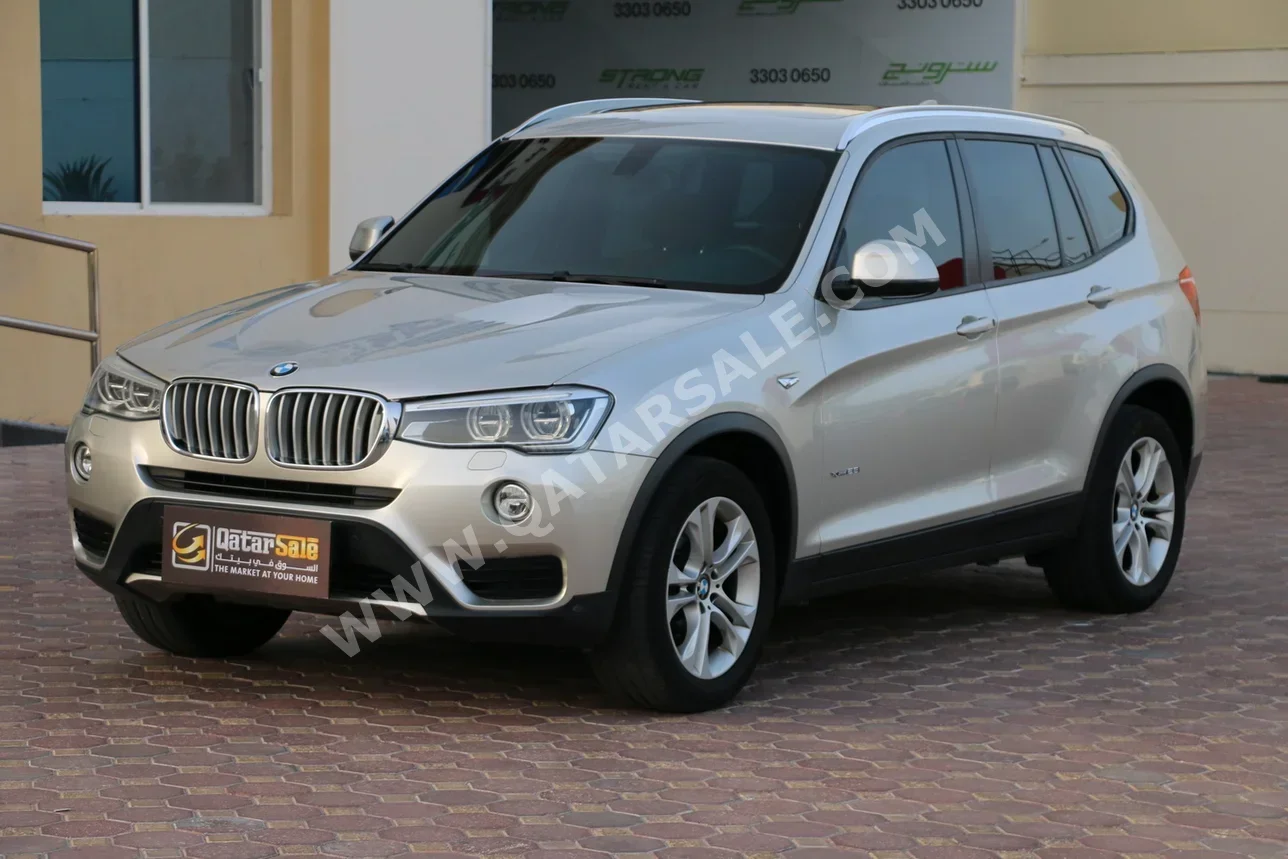 BMW  X-Series  X3  2015  Automatic  119,000 Km  4 Cylinder  Four Wheel Drive (4WD)  SUV  Silver