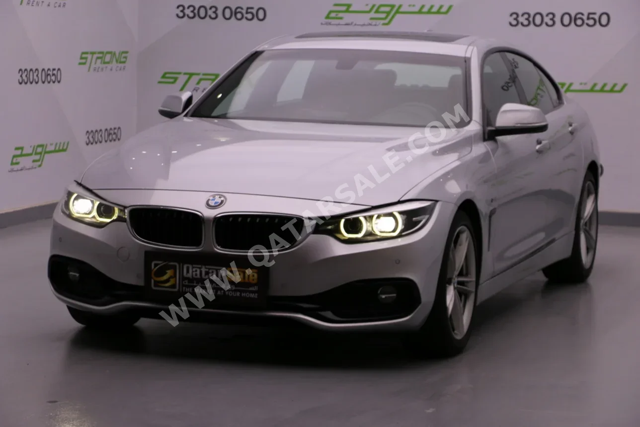 BMW 4-Series 420 I 2019 Automatic 90,000 Km 4 Cylinder Rear Wheel Drive (RWD) Sedan Silver