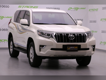 Toyota Prado 2021 Automatic 52,000 Km 6 Cylinder Four Wheel Drive (4WD) SUV White