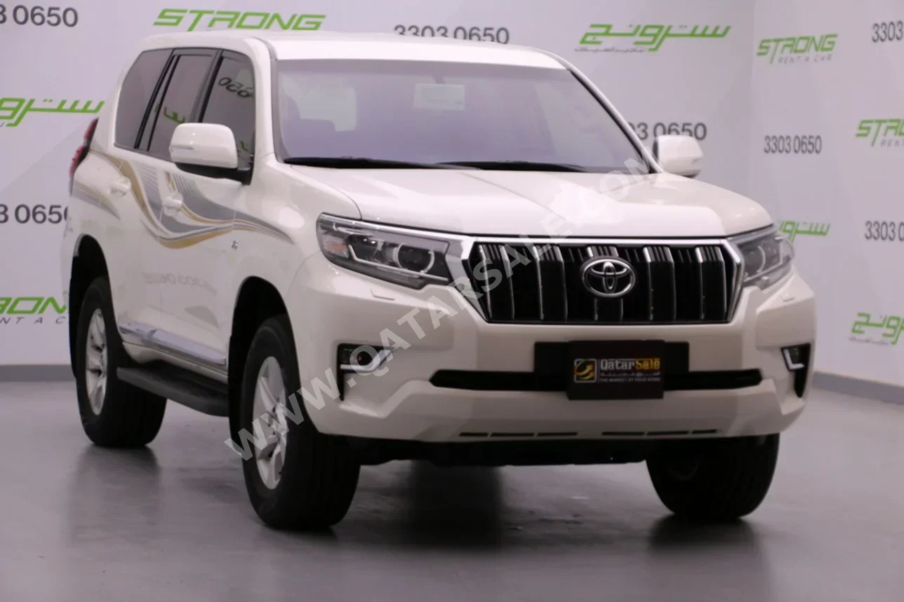 Toyota  Prado  2021  Automatic  52,000 Km  6 Cylinder  Four Wheel Drive (4WD)  SUV  White
