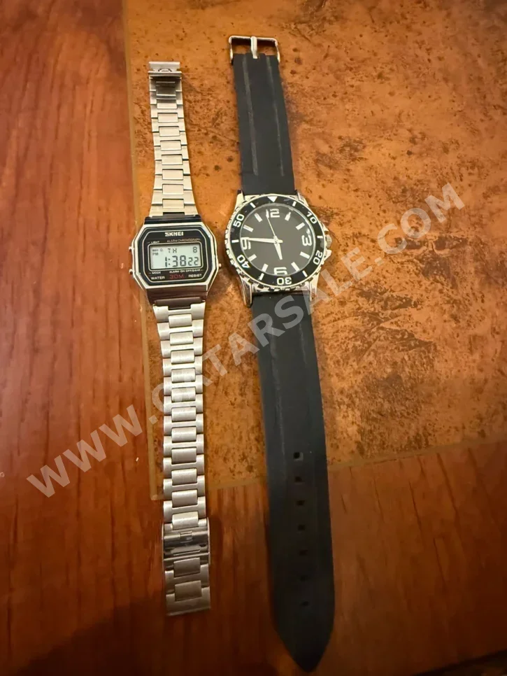 Watches - Digital Watches  - Silver  - Men Watches