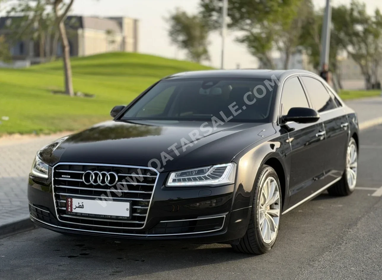 Audi A8 50 TFSI 2017 Automatic 93,000 Km 6 Cylinder All Wheel Drive (AWD) Sedan Black