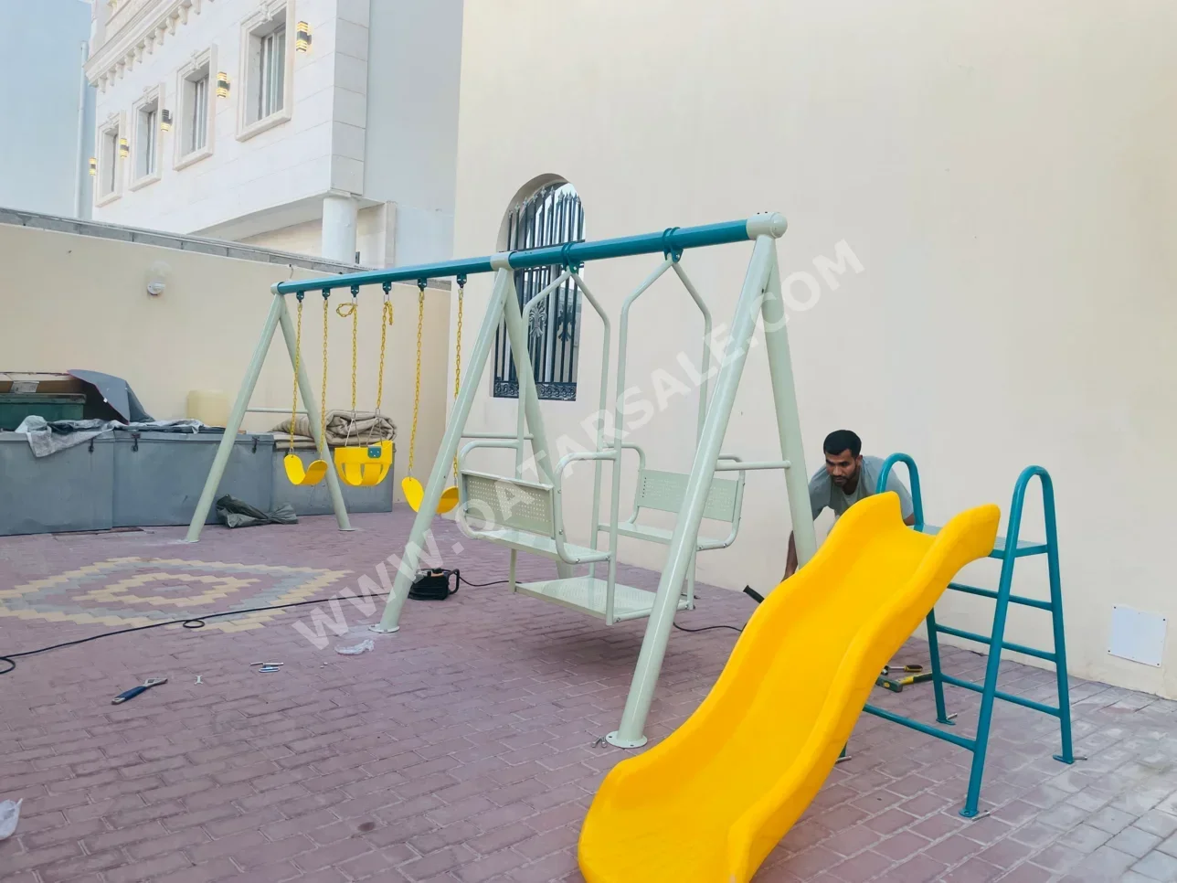 ألعاب خارجية  - أكثر من 12 سنة  - أبيض