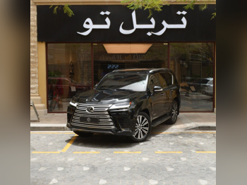 Lexus LX 600 Luxury 2025 Automatic 13,888 Km 6 Cylinder Four Wheel Drive (4WD) SUV Black With Warranty