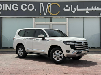 Toyota  Land Cruiser  GXR Twin Turbo  2023  Automatic  74,000 Km  6 Cylinder  Four Wheel Drive (4WD)  SUV  White  With Warranty