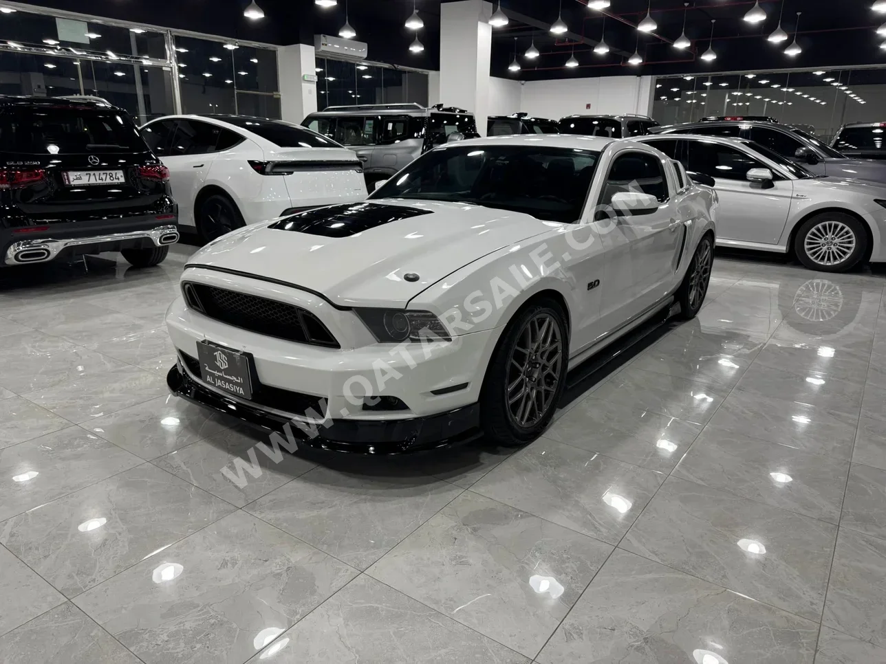 Ford Mustang GT 2014 Manual 131,000 Km 8 Cylinder Rear Wheel Drive (RWD) Coupe / Sport White