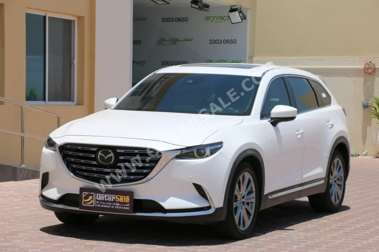 Mazda CX 9 2023 Automatic 83,000 Km 4 Cylinder Four Wheel Drive (4WD) SUV White With Warranty