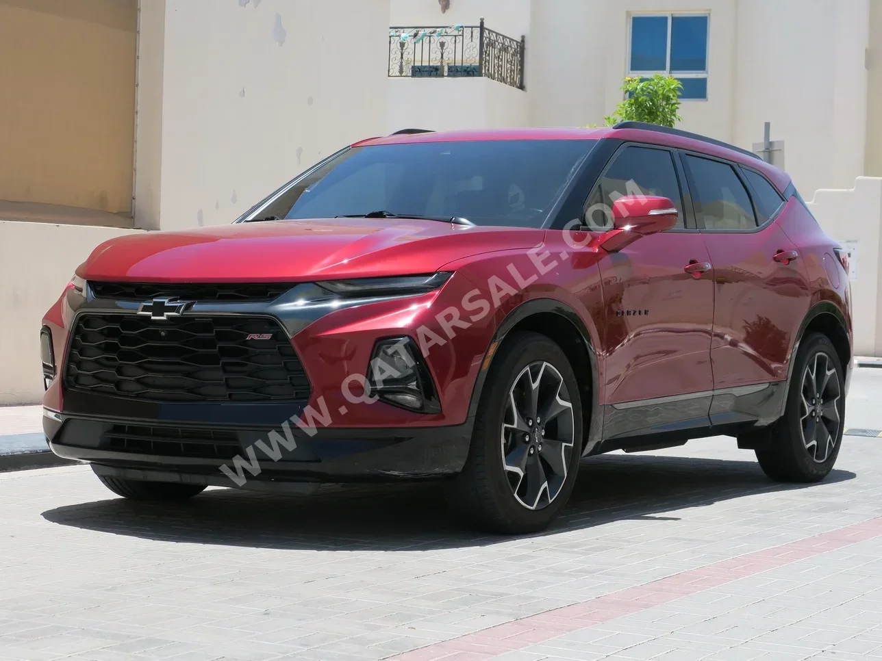 Chevrolet Blazer RS 2019 Automatic 124,000 Km 6 Cylinder Four Wheel Drive (4WD) SUV Red