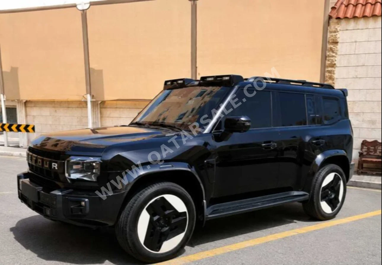 Jetour  T2  Luxury  2025  Automatic  30,000 Km  4 Cylinder  Front Wheel Drive (FWD)  SUV  Black  With Warranty