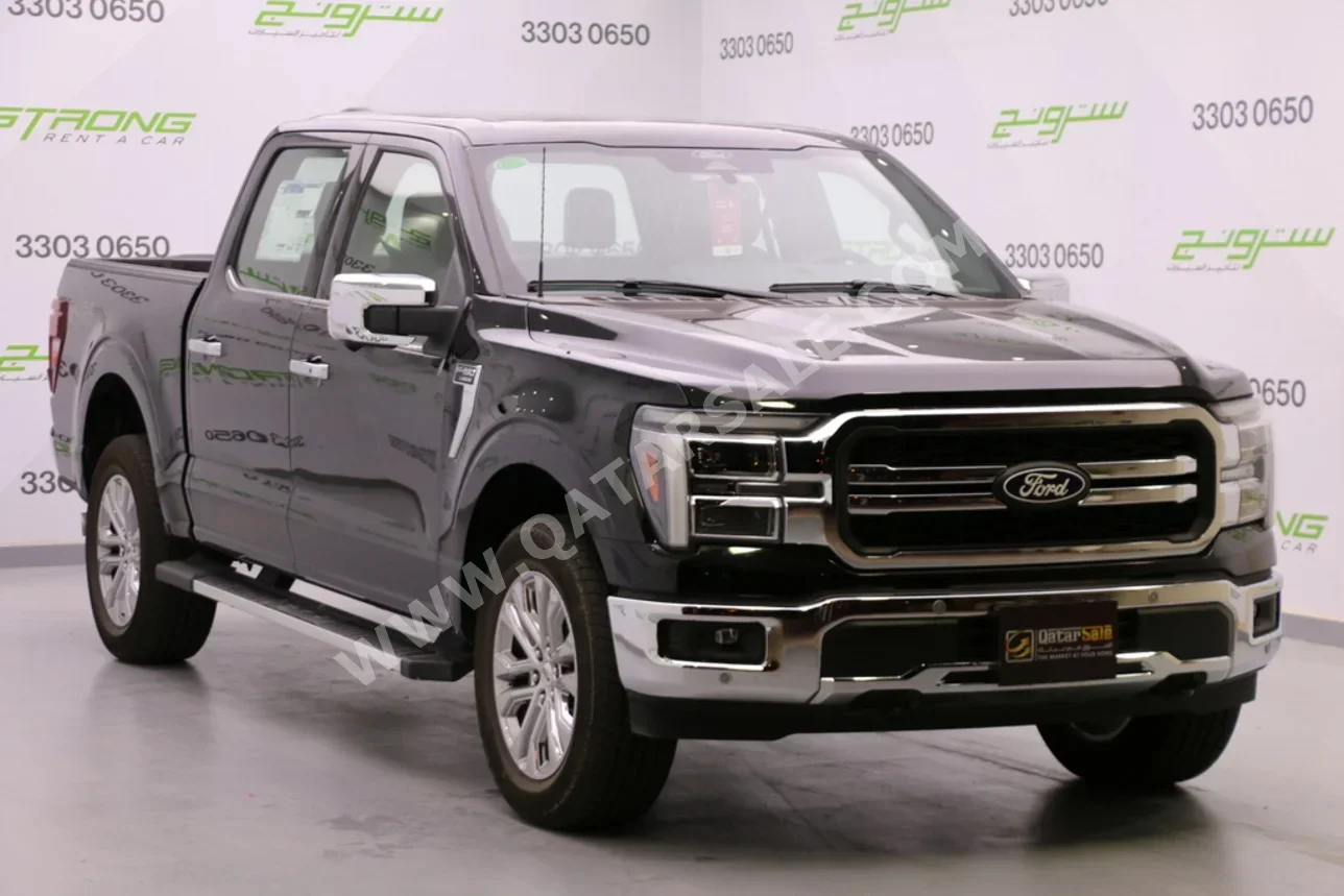 Ford F 150 Lariat 2025 Automatic 5,300 Km 8 Cylinder Four Wheel Drive (4WD) Pick Up Black With Warranty