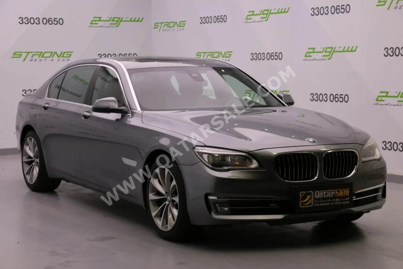 BMW 7-Series 730 Li 2015 Automatic 53,000 Km 6 Cylinder Rear Wheel Drive (RWD) Sedan Gray