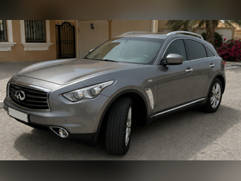 انفنيتي كيو اكس 70 2014 اوتوماتيك 127,000 كم 6 سلندر دفع رباعي اس يو في رمادي كاربيثيان