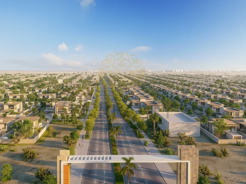 اراضي للبيع  في لوسيل  - فيلا سكنية شمالية  -المساحة 555 متر مربع