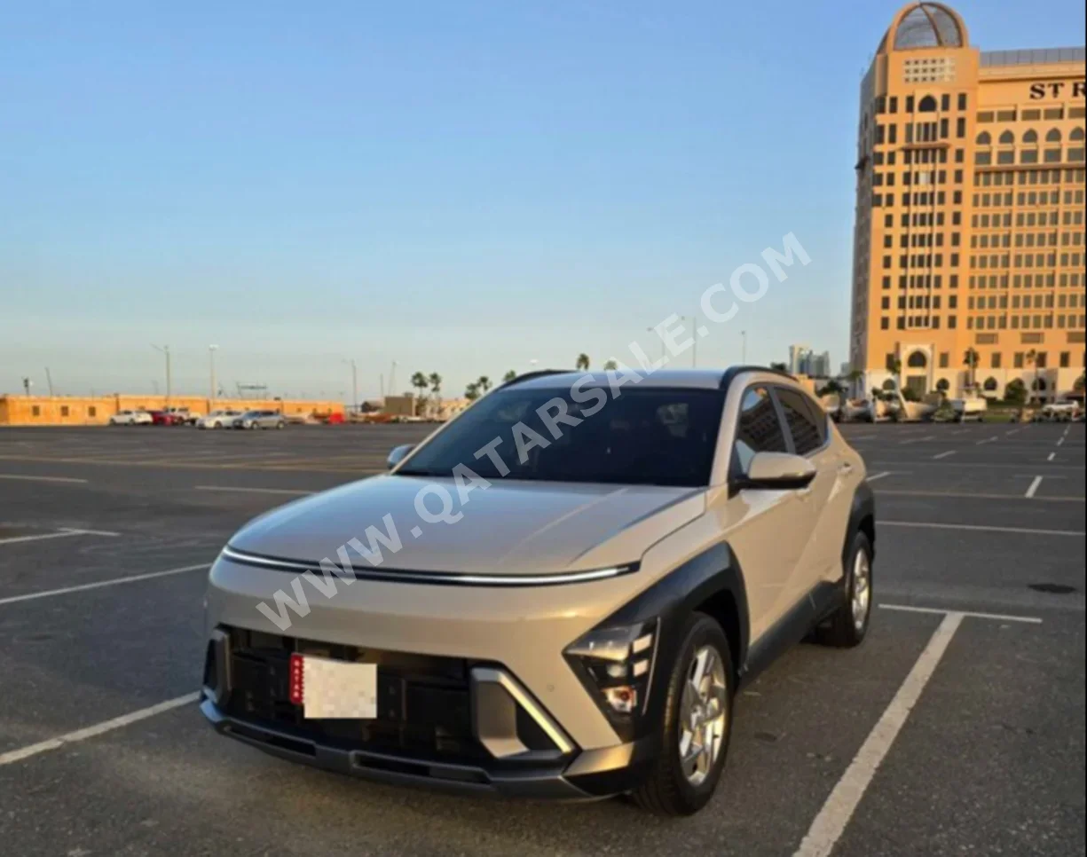 Hyundai Kona 2024 Automatic 25,000 Km 4 Cylinder Front Wheel Drive (FWD) SUV Gray Metallic With Warranty