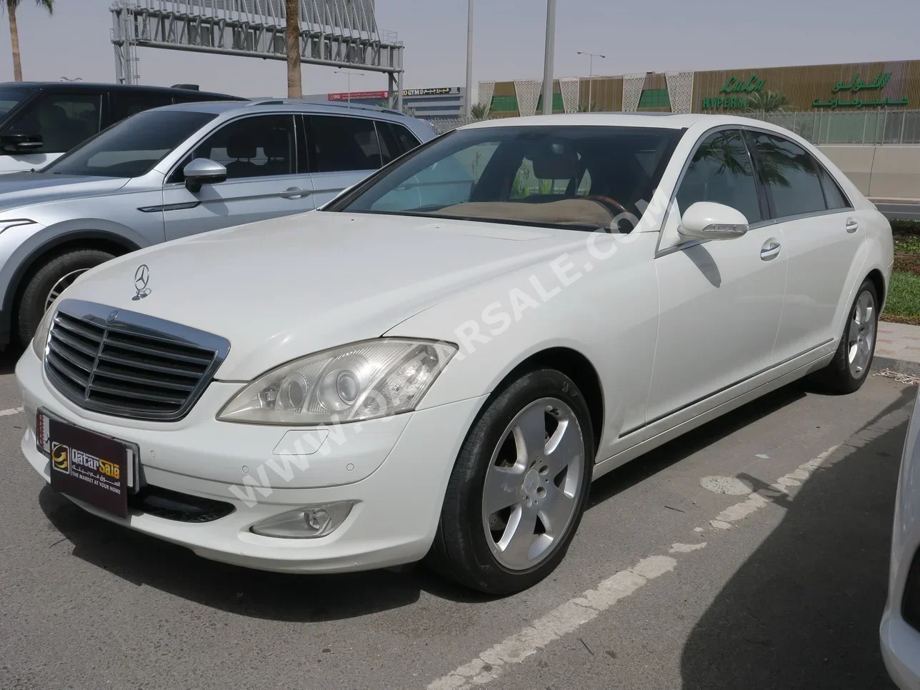 Mercedes-Benz S-Class 350 2008 Automatic 159,000 Km 6 Cylinder Rear Wheel Drive (RWD) Sedan White