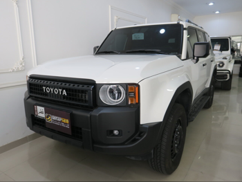 Toyota  Prado  2025  Automatic  37,000 Km  4 Cylinder  Four Wheel Drive (4WD)  SUV  White  With Warranty