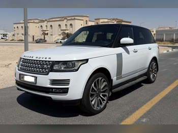 Land Rover  Range Rover  Vogue  Autobiography  2014  Automatic  255,000 Km  8 Cylinder  Four Wheel Drive (4WD)  SUV  White