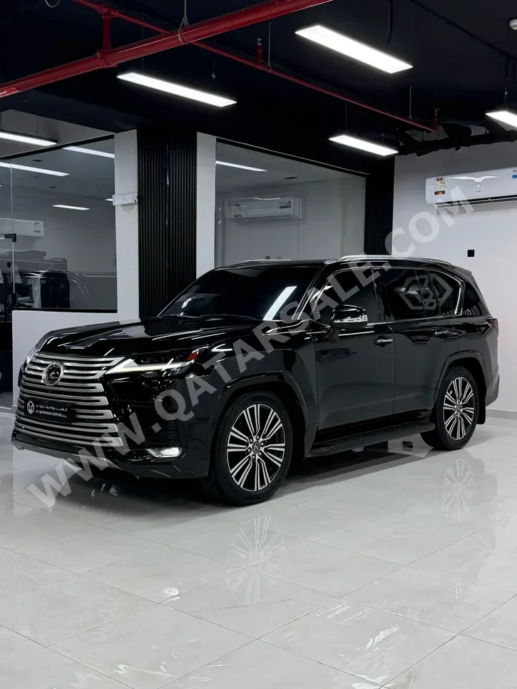 Lexus LX 600 Luxury 2024 Automatic 52,000 Km 6 Cylinder Four Wheel Drive (4WD) SUV Black With Warranty