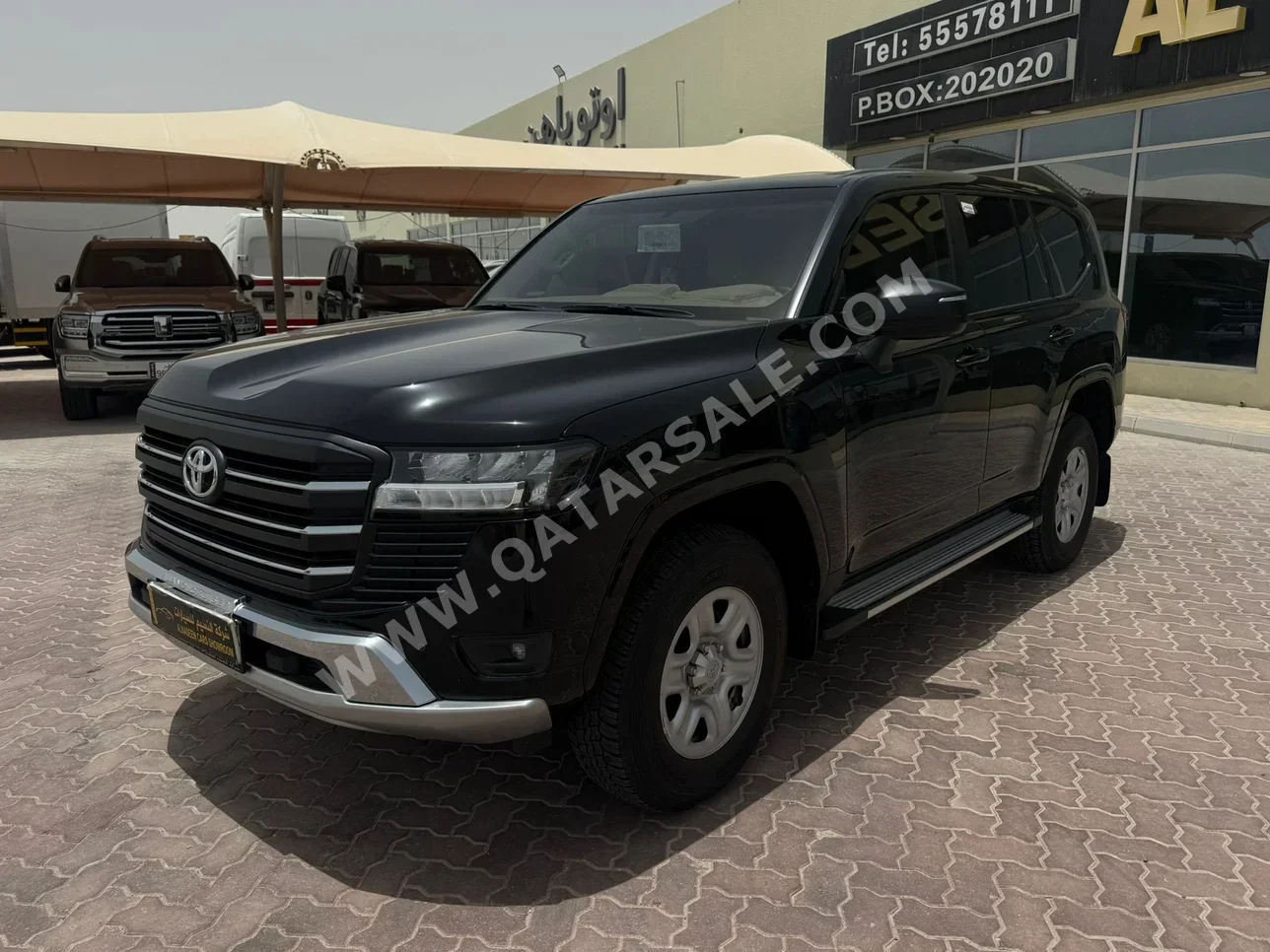 Toyota Land Cruiser GX 2025 Automatic 32,000 Km 6 Cylinder Four Wheel Drive (4WD) SUV Black