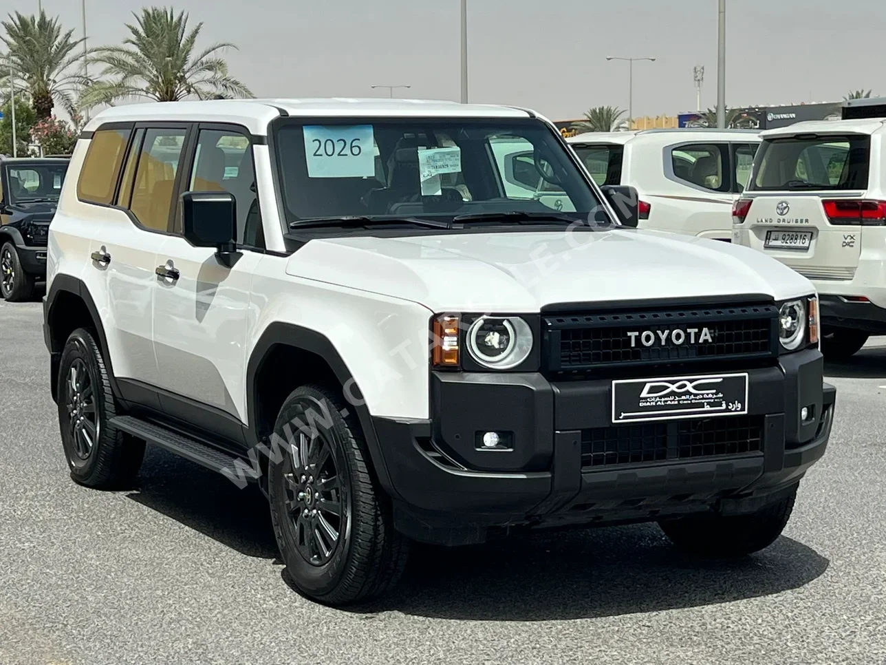 Toyota  Prado  TX Turbo  2026  Automatic  0 Km  4 Cylinder  Four Wheel Drive (4WD)  SUV  White  With Warranty