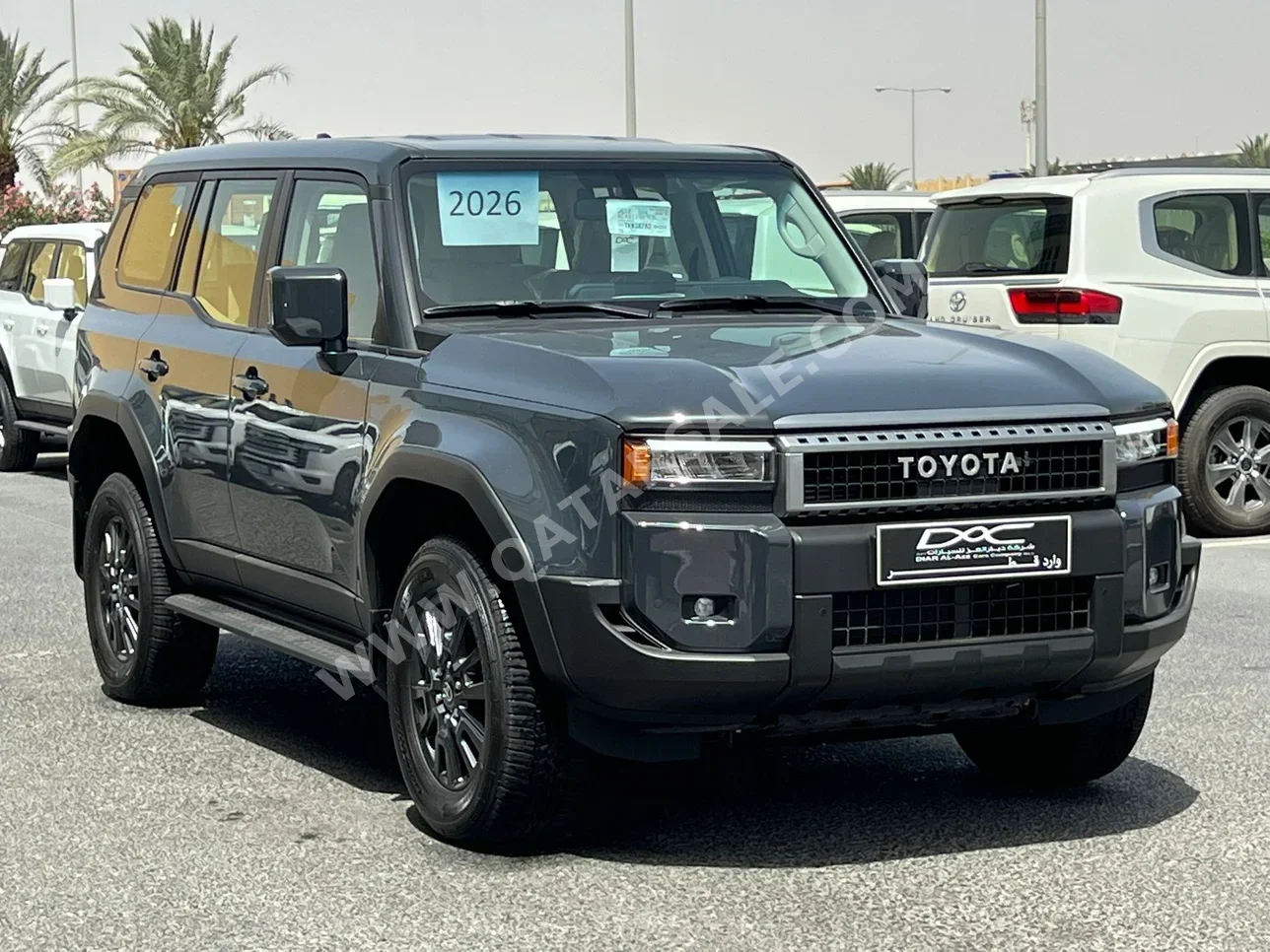 Toyota Prado TX Turbo 2026 Automatic 0 Km 4 Cylinder Four Wheel Drive (4WD) SUV Gray With Warranty