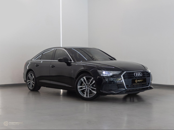 Audi  A6  40 TFSI  2021  Automatic  43,300 Km  4 Cylinder  All Wheel Drive (AWD)  Sedan  Black  With Warranty