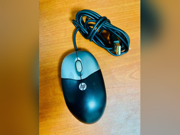 Computer Mouse HP Black / Beige