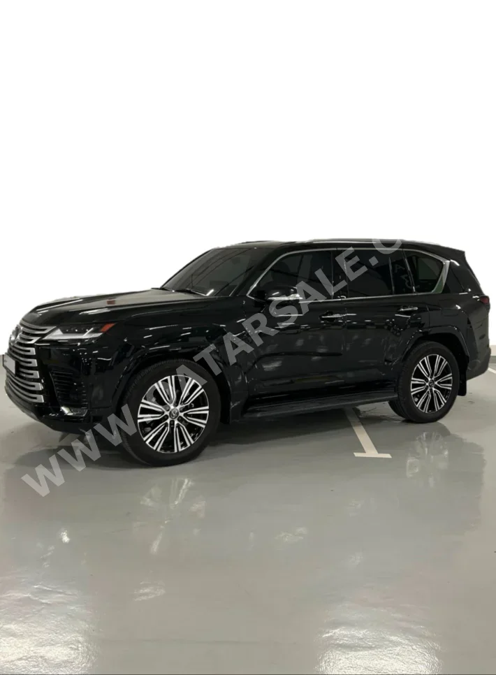 Lexus LX 600 Luxury 2024 Automatic 60,000 Km 6 Cylinder Four Wheel Drive (4WD) SUV Black With Warranty